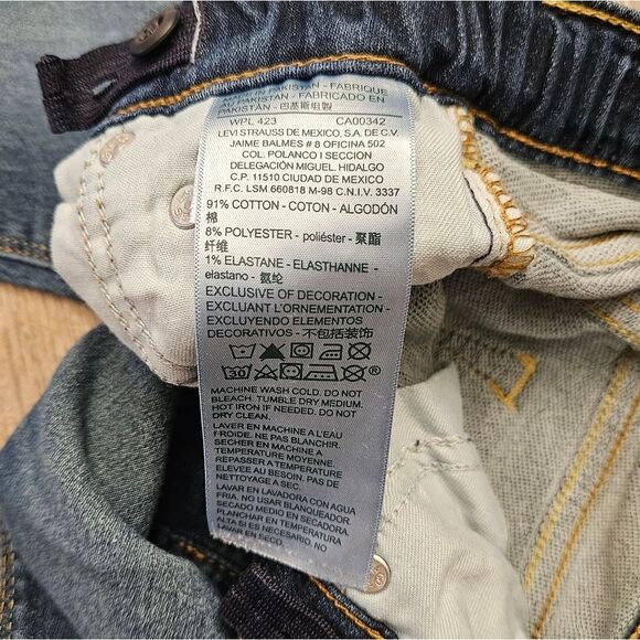 Denizen by Levi's Blue Denim Jeans Size 5R - Picture 5 of 7